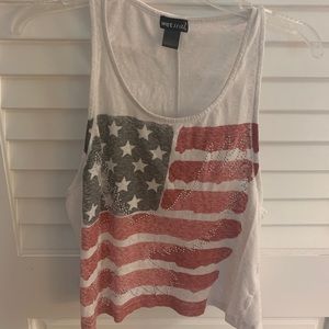 Wet Seal American flag tank